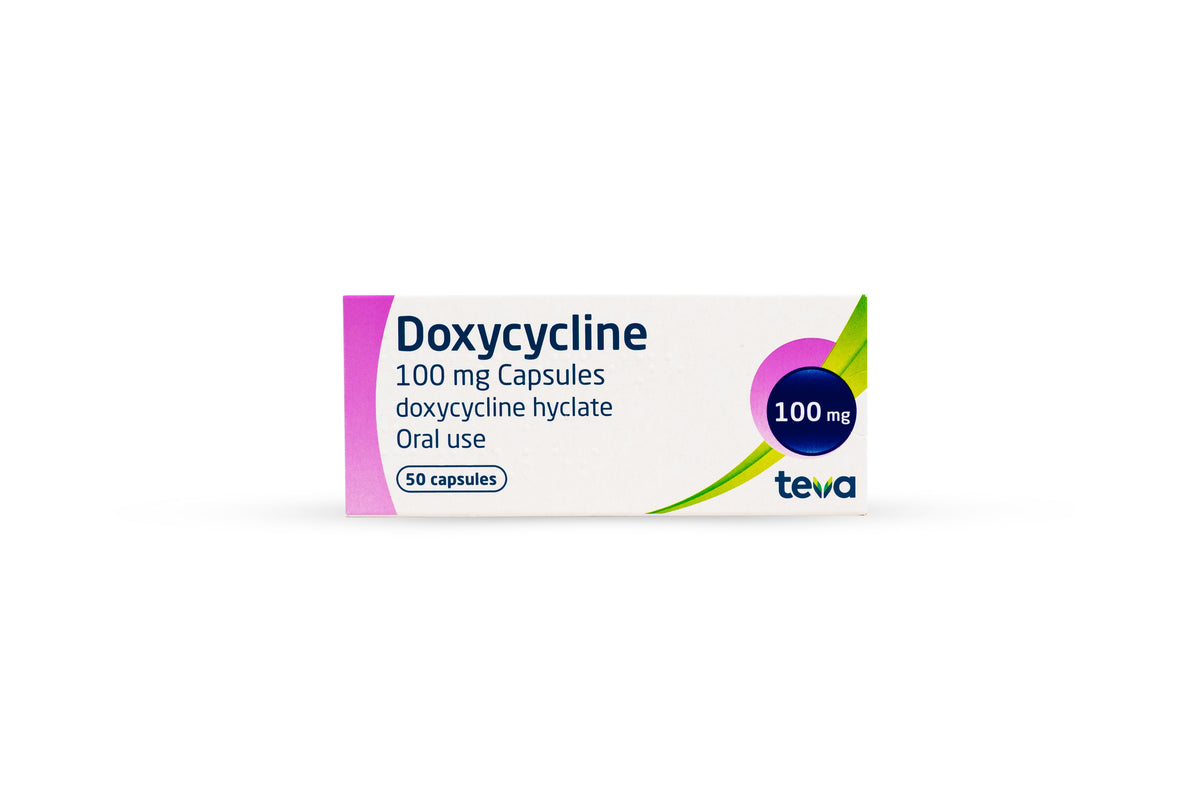 Doxycycline 100mg Capsules